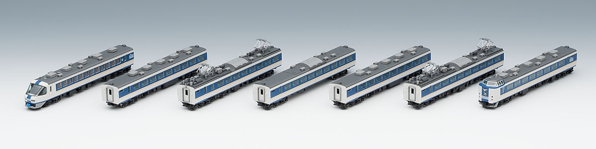 トミーテック TOMIX Nゲージ 485系 特急電車 しらさぎ ・ 新塗装 セットA 7両 98650 鉄道模型 電車 