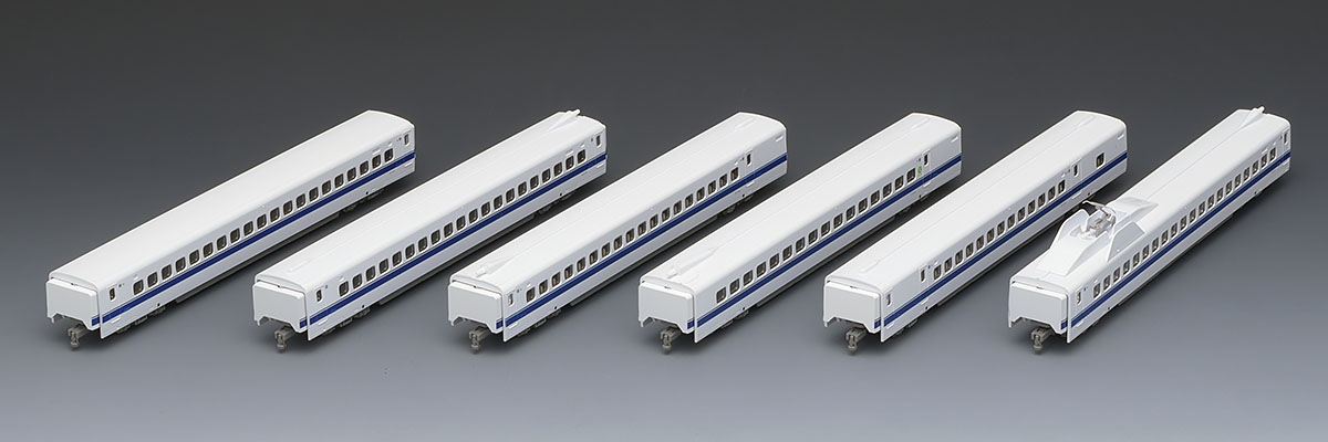 JR 300-3000系東海道・山陽新幹線(後期型)増結セットB｜鉄道模型 TOMIX 