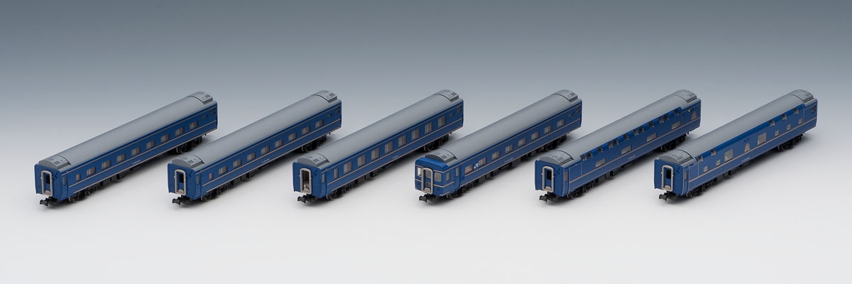 JR 24系25形特急寝台客車(北斗星1・2号)増結セット ｜鉄道模型 TOMIX 