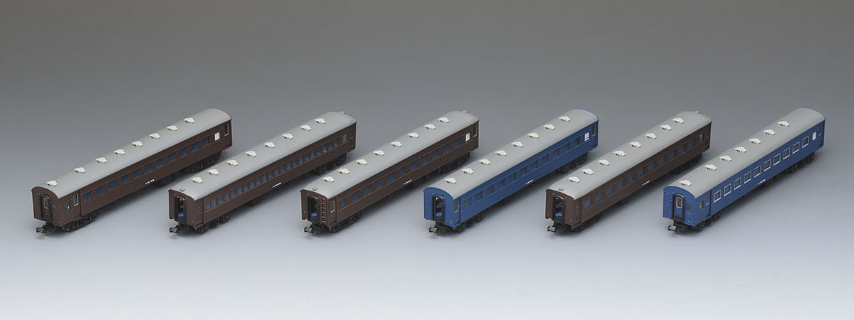 国鉄 旧型客車(東北本線普通列車)セット ｜鉄道模型 TOMIX 公式サイト 