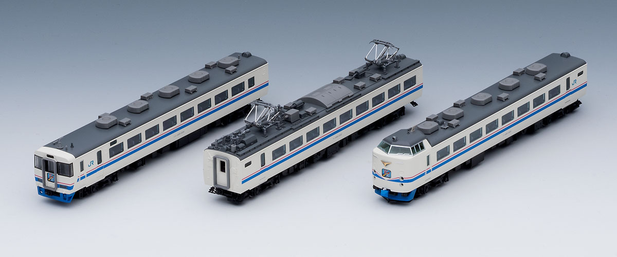 JR 485系特急電車(スーパー雷鳥)基本セットB｜鉄道模型 TOMIX 公式 ...