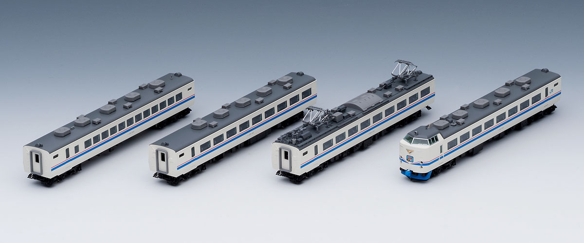 JR 485系特急電車（雷鳥・クロ481-2000）基本セットA+増結セット