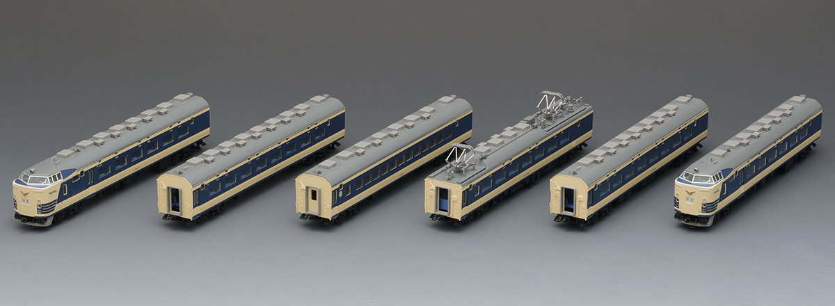 国鉄 583系特急電車(クハネ581)基本セット ｜鉄道模型 TOMIX 公式 