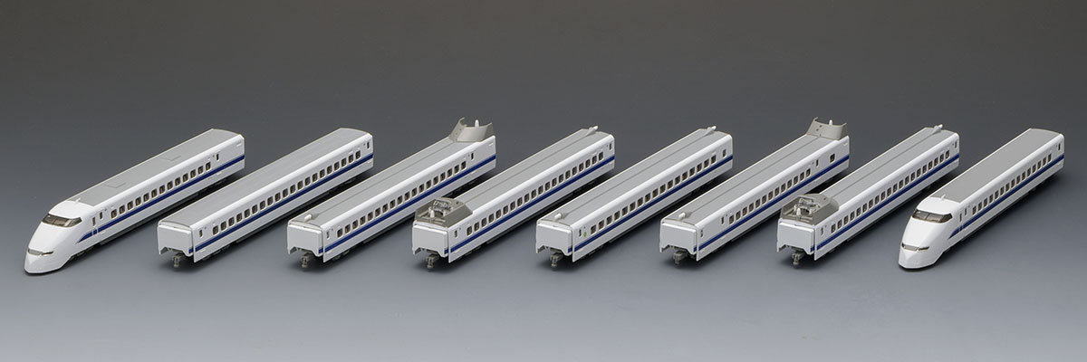 JR 300-0系東海道・山陽新幹線(後期型・登場時)基本セット｜鉄道模型 