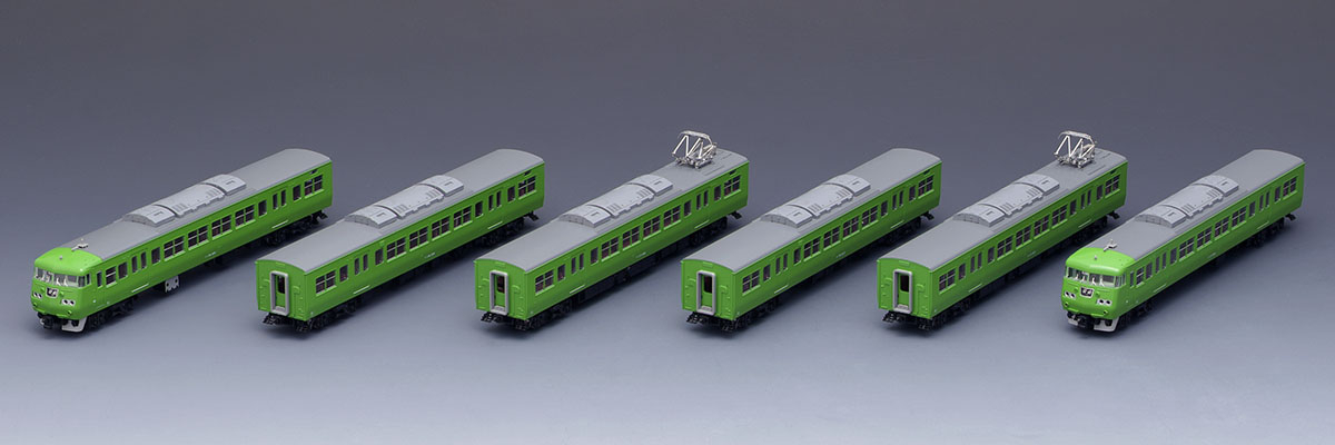 JR 117-300系近郊電車(緑色)セット｜鉄道模型 TOMIX 公式サイト｜株式