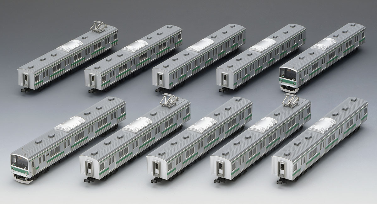 JR 205系通勤電車(埼京・川越線)セット｜鉄道模型 TOMIX 公式サイト ...