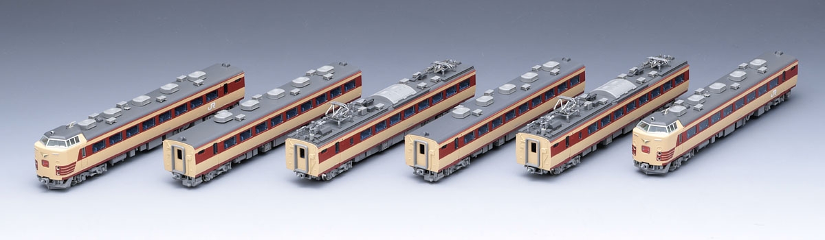 限定品 JR 485系特急電車（仙台車両センター・A1・A2編成）セット 