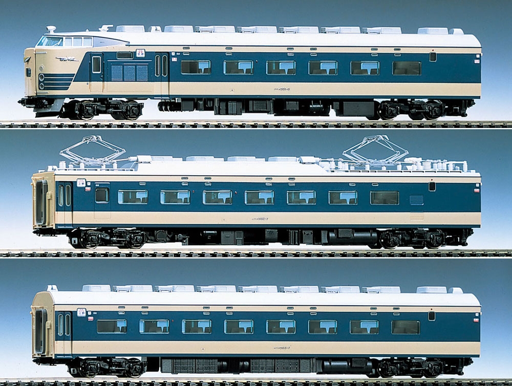 国鉄 583系特急電車（クハネ581）基本セット｜鉄道模型 TOMIX 公式 