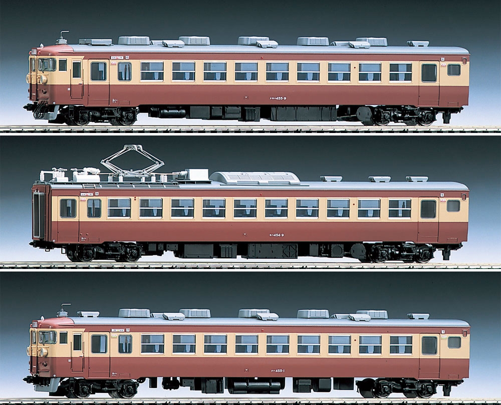 休日限定 鉄道模型NゲージTomix 国鉄455 475 系急行電車基本セット