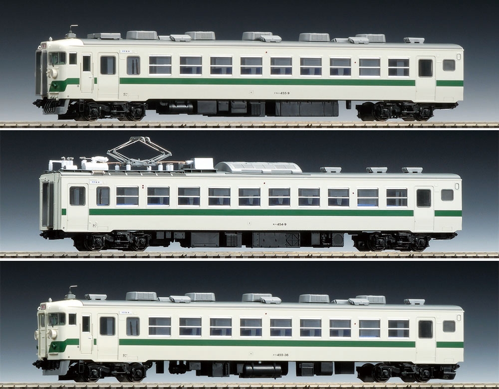 国鉄 455系電車（東北色）セット｜鉄道模型 TOMIX 公式サイト｜株式 