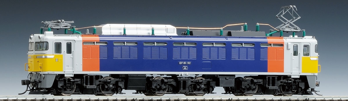 JR EF81形電気機関車（カシオペア色・プレステージモデル）｜鉄道模型 