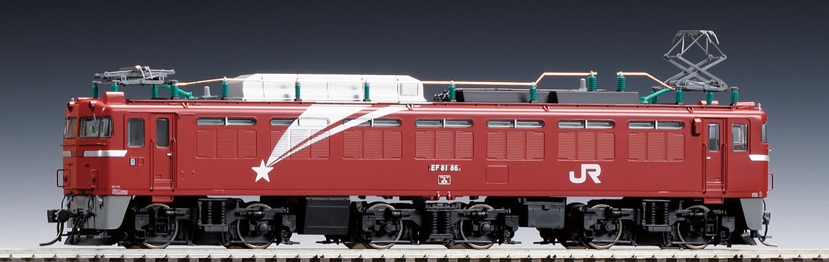 JR EF81形電気機関車（北斗星色・プレステージモデル）｜鉄道模型 ...