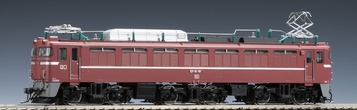 JR EF81形電気機関車(81号機・復活お召塗装) ｜鉄道模型 TOMIX 公式 
