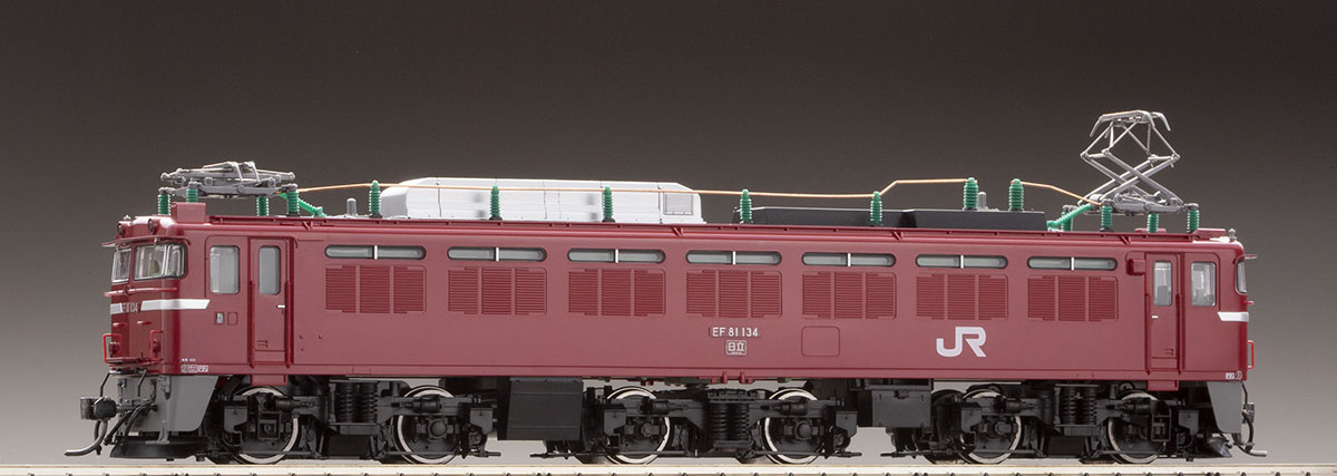 JR EF81形電気機関車(長岡車両センター・ひさし付)｜鉄道模型 TOMIX 