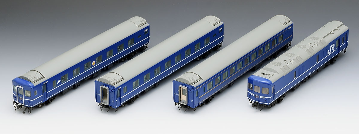 TOMIX HOゲージ 24系24形 あけぼの 基本セット 4両 HO-9044 鉄道模型 客車-