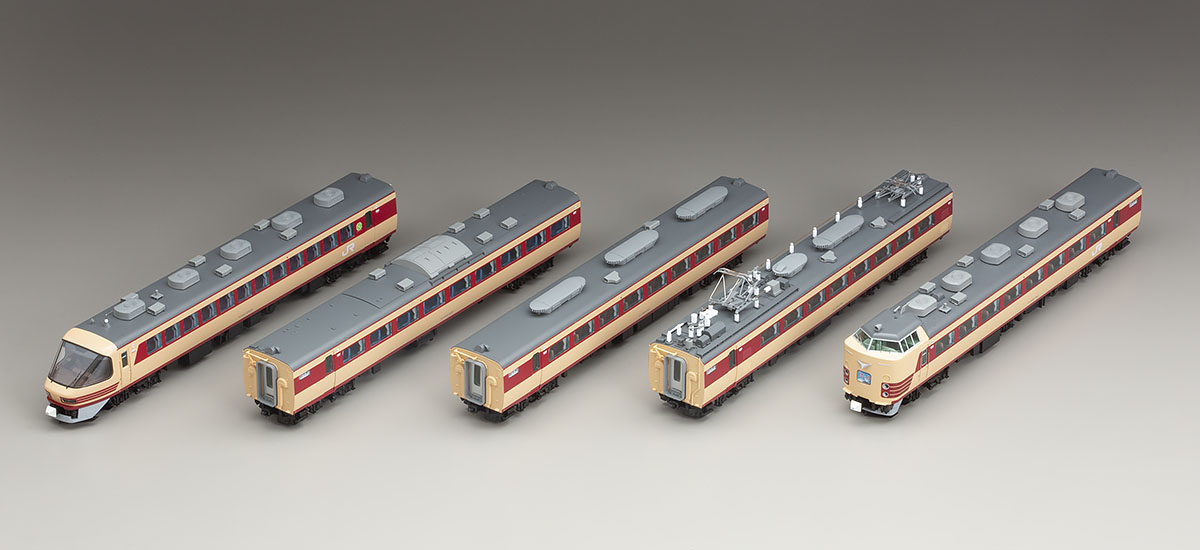 JR 485・489系特急電車(雷鳥)基本セット ｜鉄道模型 TOMIX 公式サイト 