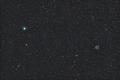 ハイスピード55:パンスターズ彗星とらせん状星雲の接近　2016/06/02