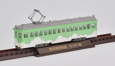阪堺電車モ161形 166号車 雲形グリーン