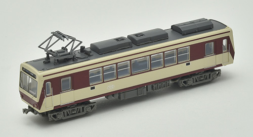 鉄道コレクション　叡山電車700系　4個（登場時カラー・緑・ノスタルジック731