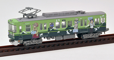 鉄道コレクション：京阪電車大津線700形 鉄道むすめラッピング2015 2両セット