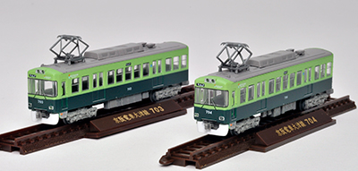 京阪電車大津線700形2両セット