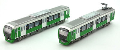 静岡鉄道A3000形(Natural Green)2両セットC