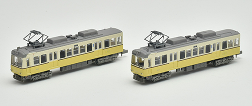 京阪電車大津線６００形１次車（びわこ号色塗装車両）２両セット