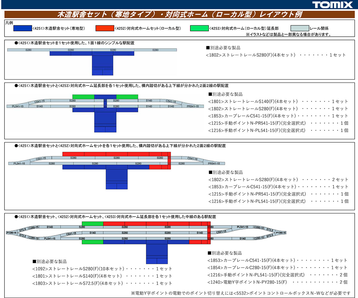 木造駅舎セット(寒地タイプ) ｜製品情報｜製品検索｜鉄道模型