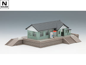 線路の無い鉄道模型　国鉄風駅舎 線路の無い鉄道模型 国鉄風駅舎 線路の無い鉄道模型 国鉄風駅舎