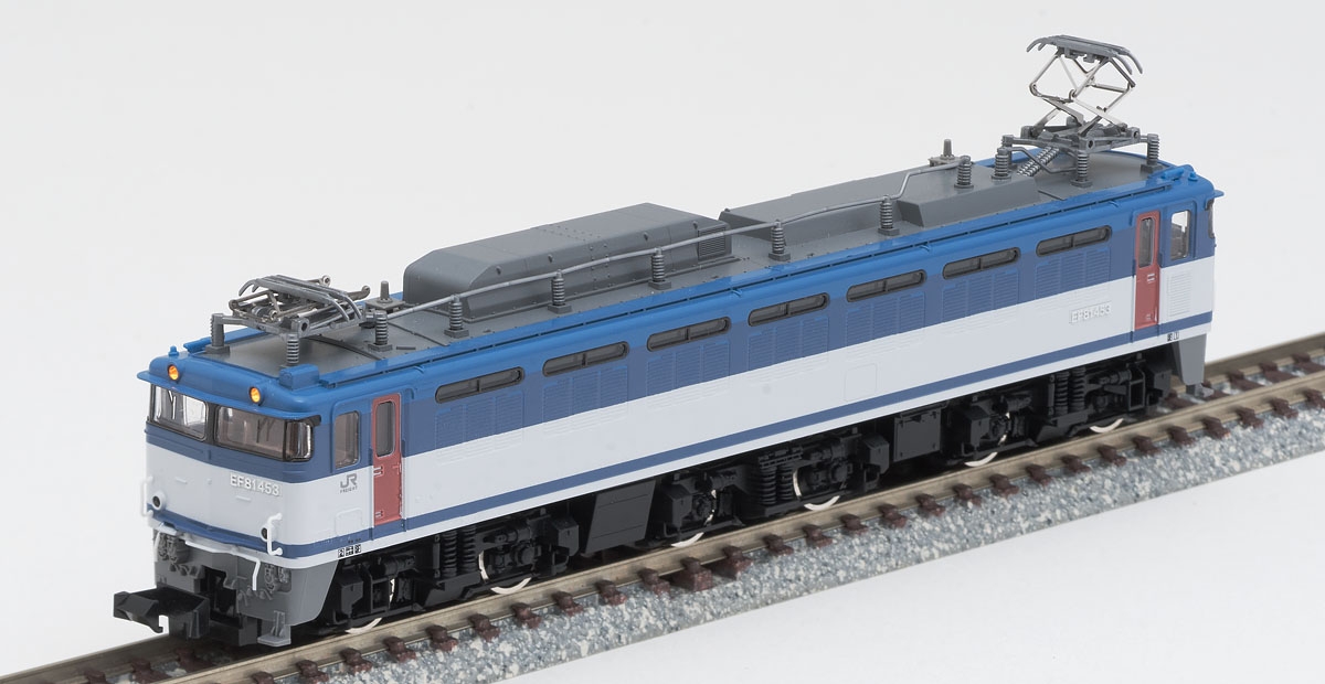 JR EF81-450形電気機関車(後期型)｜鉄道模型 TOMIX 公式サイト｜株式 