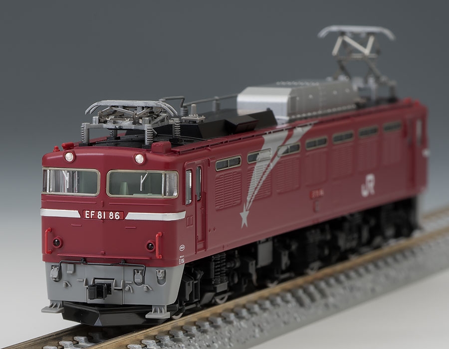 Jr Ef81形電気機関車 北斗星色 Hゴムグレー 鉄道模型 Tomix 公式サイト 株式会社トミーテック