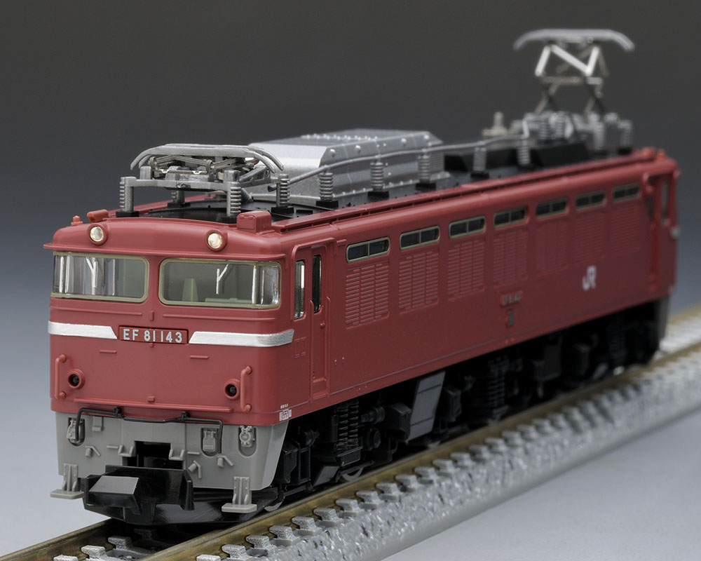 JR EF81形電気機関車(長岡運転所・ローズ・ひさし付) ｜鉄道模型 TOMIX 
