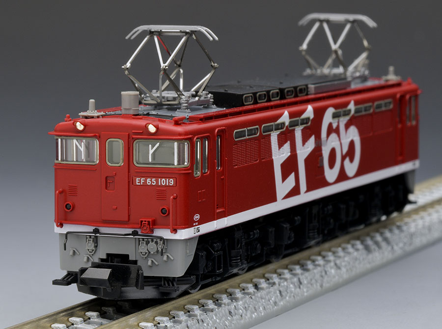 JR EF65-1000形電気機関車(1019号機・レインボー塗装) ｜鉄道模型 