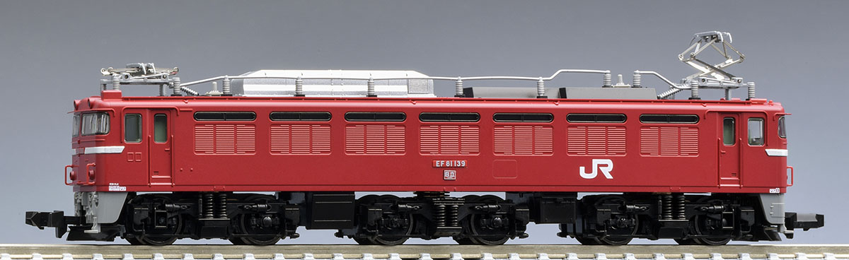 JR EF81形電気機関車(JR東日本仕様・双頭形連結器付) ｜製品情報｜製品