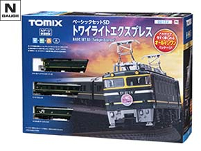 大特価放出！ TOMIX Nゲージ 限定 EF81 ・ 24系 トワイライト ...