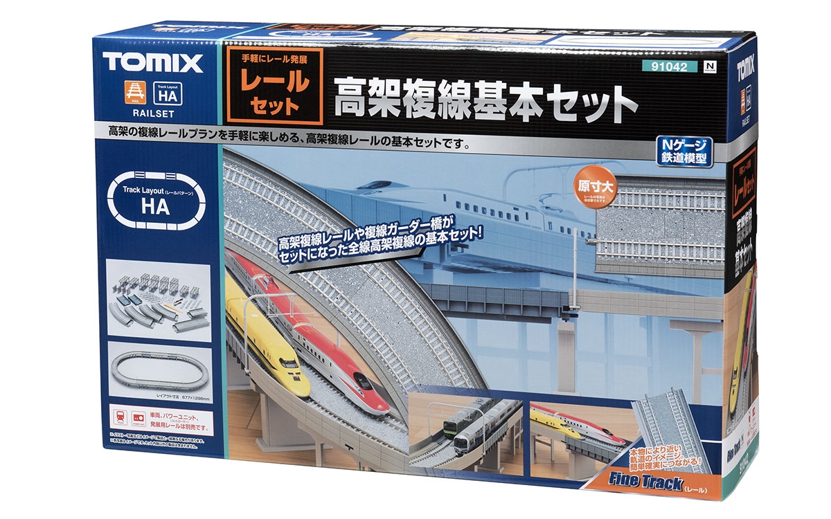 高架複線基本セット(レールパターンHA) ｜鉄道模型 TOMIX 公式サイト｜株式会社トミーテック