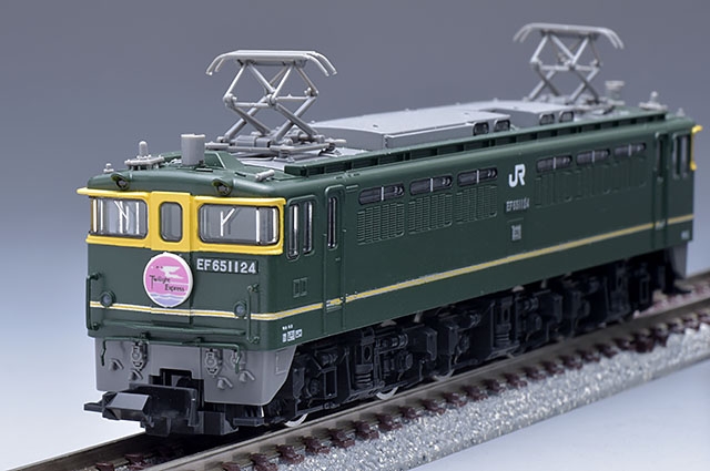 JR EF65-1000形電気機関車（1124号機・トワイライト色）｜鉄道模型 