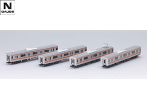 JR E233-0系通勤電車（中央線・Ｔ編成）増結セットI｜鉄道模型 TOMIX 公式サイト｜株式会社トミーテック