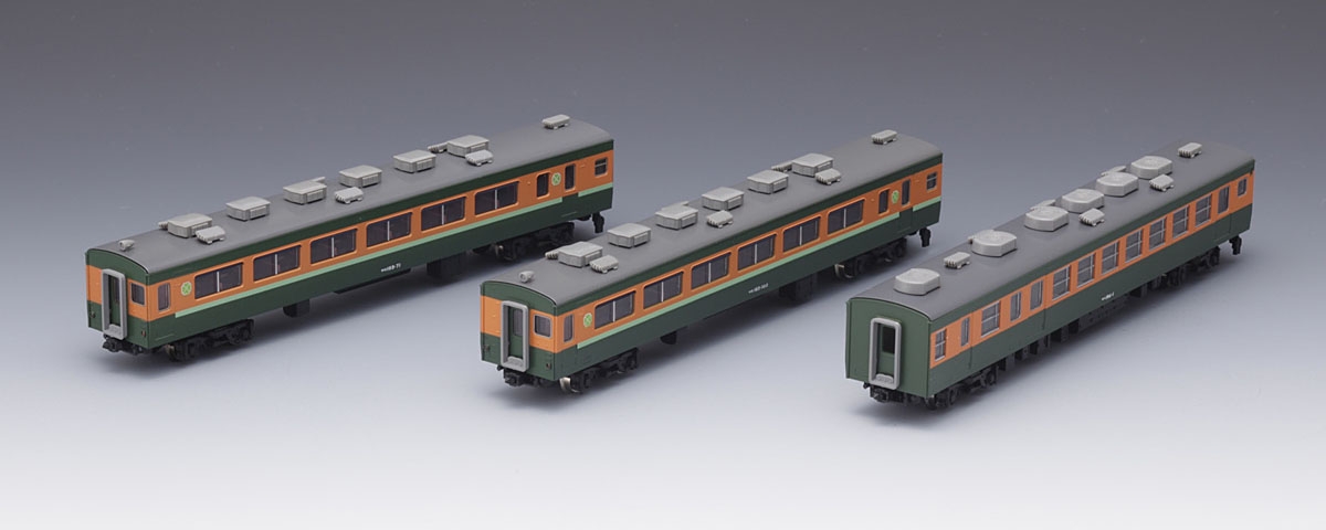 国鉄 165系急行電車 増結セットC｜製品情報｜製品検索｜鉄道模型