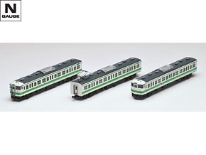 JR 115-1000系近郊電車(新潟色・S編成)セット｜鉄道模型 TOMIX 公式