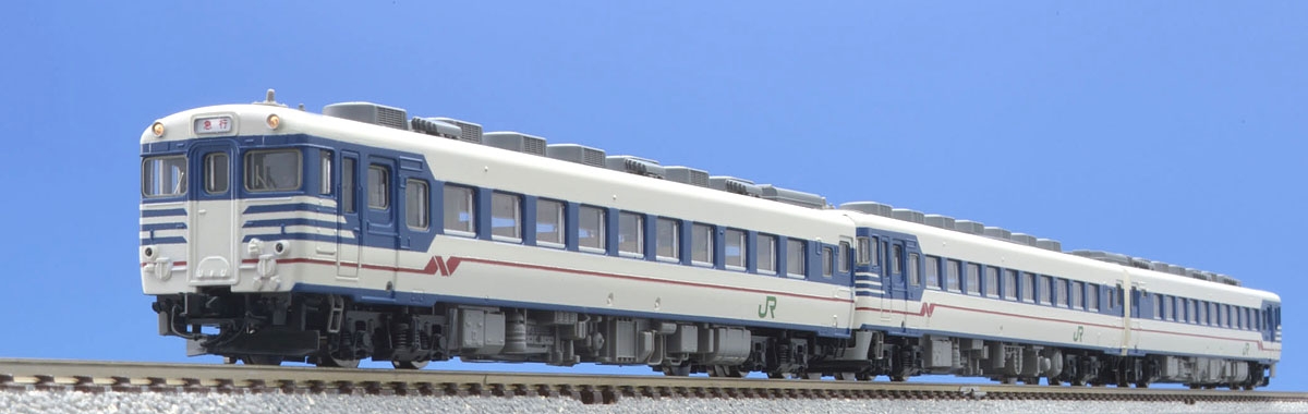 JR キハ58系急行ディーゼルカー（べにばな・新潟色）セット｜鉄道模型 