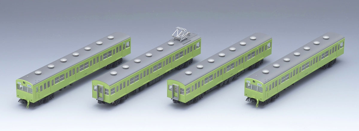 国鉄 103系通勤電車（初期型非冷房車・ウグイス）基本セット｜製品情報 