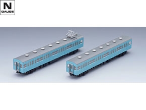 92515国鉄 103系通勤電車（初期型非冷房車・スカイブルー）増結セット