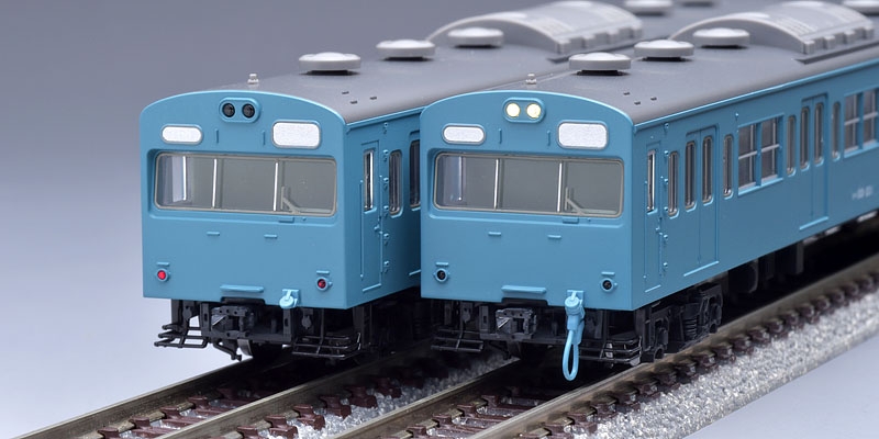 国鉄 103系通勤電車（新製冷房車・スカイブルー）基本セット｜鉄道模型 
