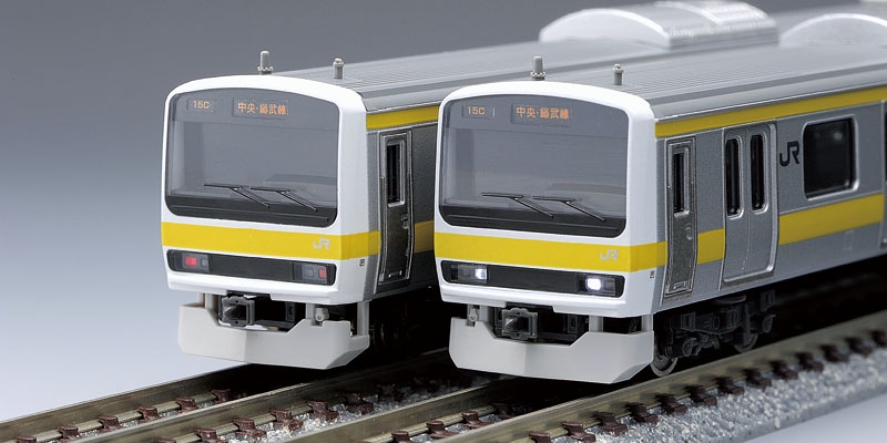 11570円 日本最大のブランド JR209-500系通勤電車 総武線 基本 増結セット 7両