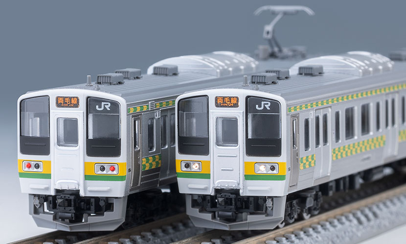 JR 211-3000系近郊電車（両毛線・矢絣色）セット｜製品情報｜製品検索