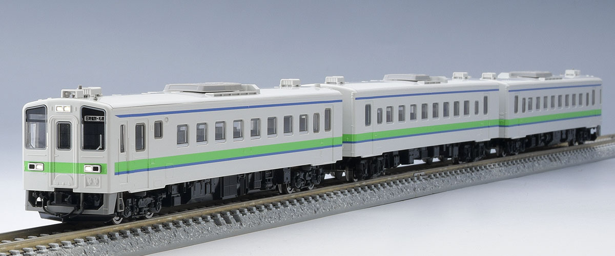 ※1/3まで【TOMIX】キハ40-400【グリーンマックス】キハ143 計3両 GM JR北海道キハ143形 登場時（非冷房）3両編成セット 品番：31831