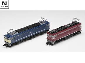 97913 限定品 国鉄 EF64形電気機関車(77号機・お召塗装)・ED75形電気機関車(121号機・お召塗装)セット 