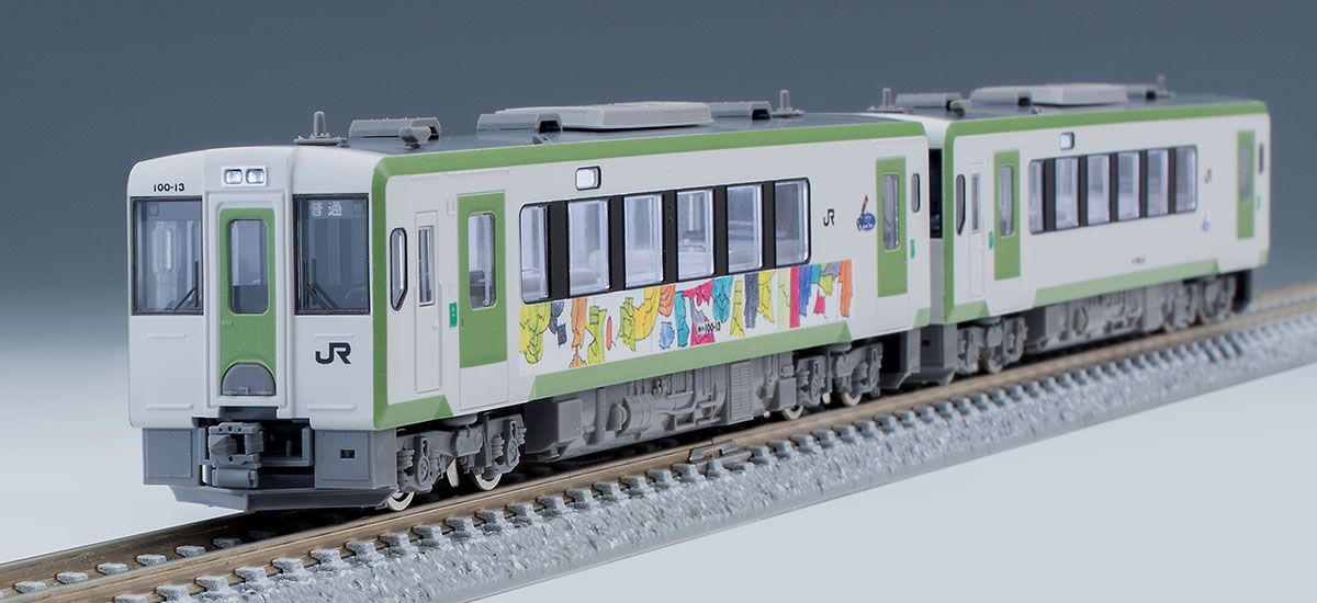 特別企画品 JR キハ100形ディーゼルカー(釜石線全線開業70周年記念 