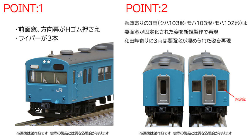 特別企画品 JR 103系通勤電車(和田岬線)セット ｜鉄道模型 TOMIX 公式 ...